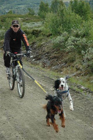 Sykkeltur med Mini og Marco